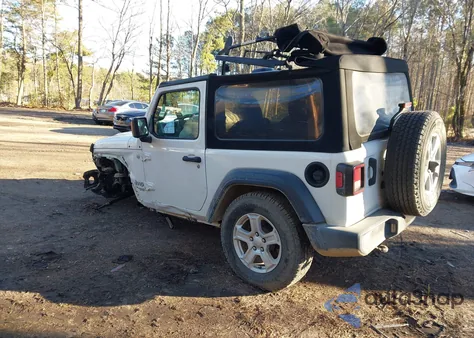 2020 Jeep Wrangler Sport S 4X4 from USA, damaged, VIN 1C4GJXAN5LW313352